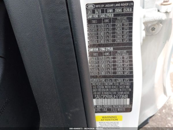 2018 LAND ROVER DISCOVERY SPORT SE