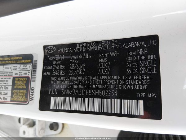 2025 HYUNDAI TUCSON SE