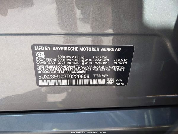 2026 BMW X5 XDRIVE40I