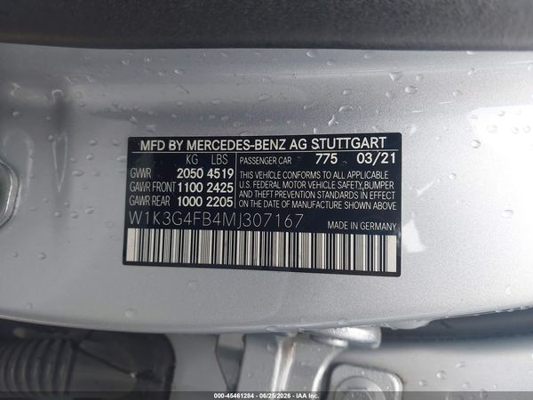 2021 MERCEDES-BENZ A 220 4MATIC