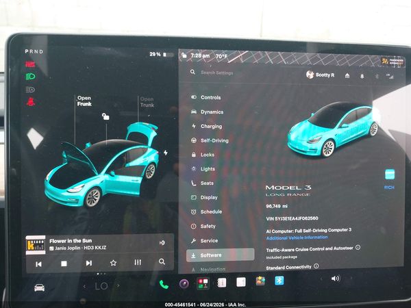 2018 TESLA MODEL 3 LONG RANGE/MID RANGE
