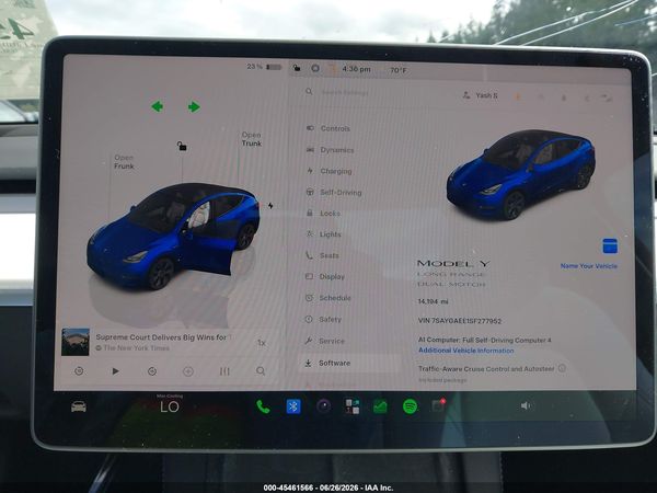 2025 TESLA MODEL Y
