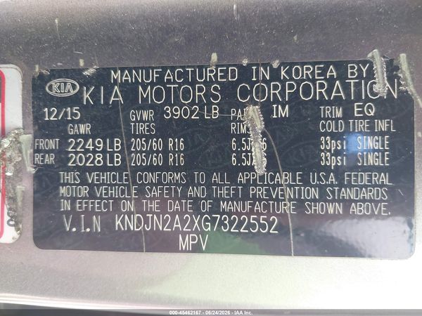 2016 KIA SOUL !