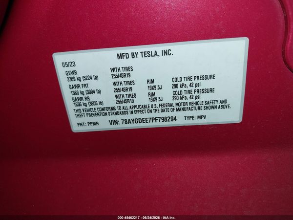 2023 TESLA MODEL Y