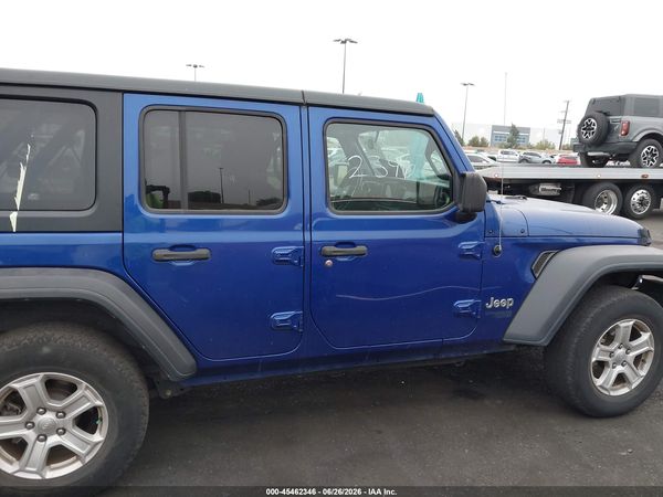 2019 JEEP WRANGLER UNLIMITED SPORT S 4X4