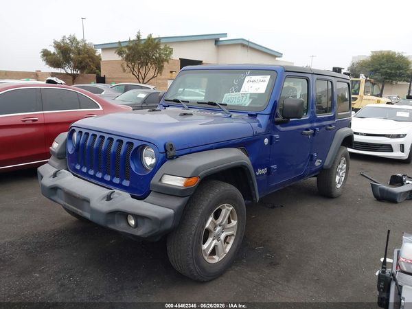 2019 JEEP WRANGLER UNLIMITED SPORT S 4X4