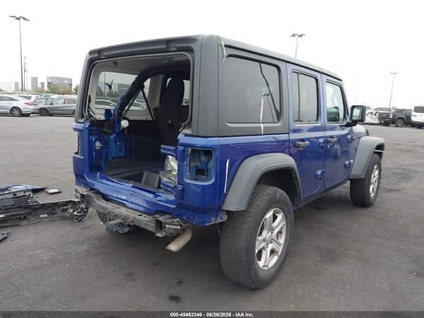 2019 JEEP WRANGLER UNLIMITED SPORT S 4X4