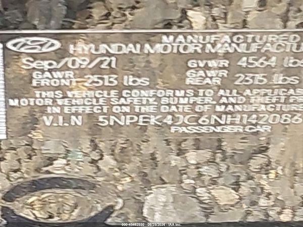 2022 HYUNDAI SONATA N LINE NIGHT EDITION