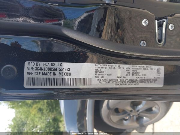 2021 JEEP COMPASS ALTITUDE 4X4