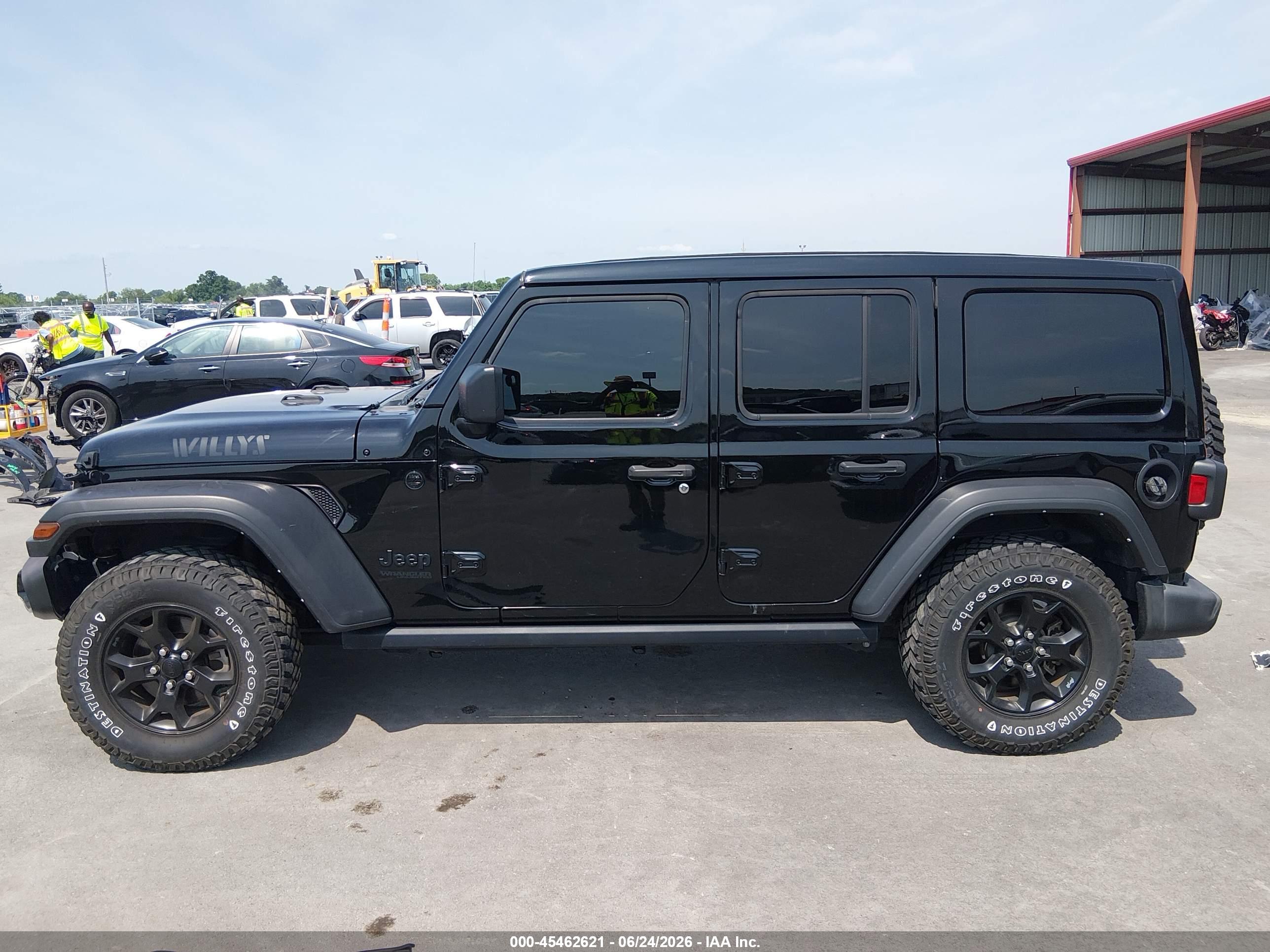 2022 JEEP WRANGLER UNLIMITED WILLYS 4X4