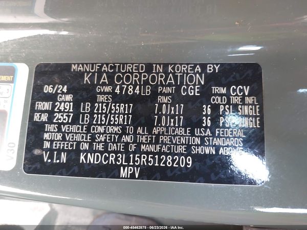 2024 KIA NIRO EV WIND