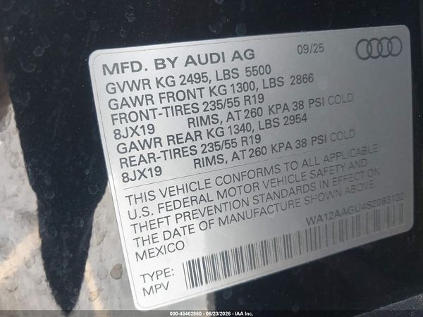 2025 AUDI ALL-NEW Q5