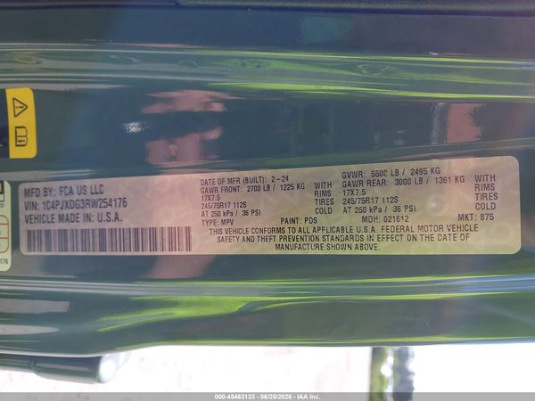2024 JEEP WRANGLER 4-DOOR SPORT S 4X4