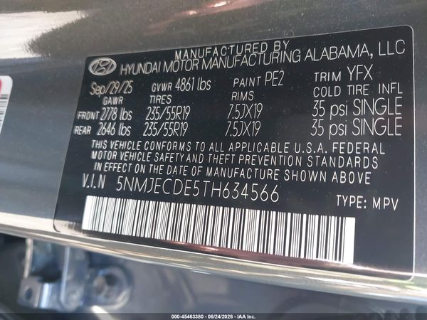 2026 HYUNDAI TUCSON LIMITED