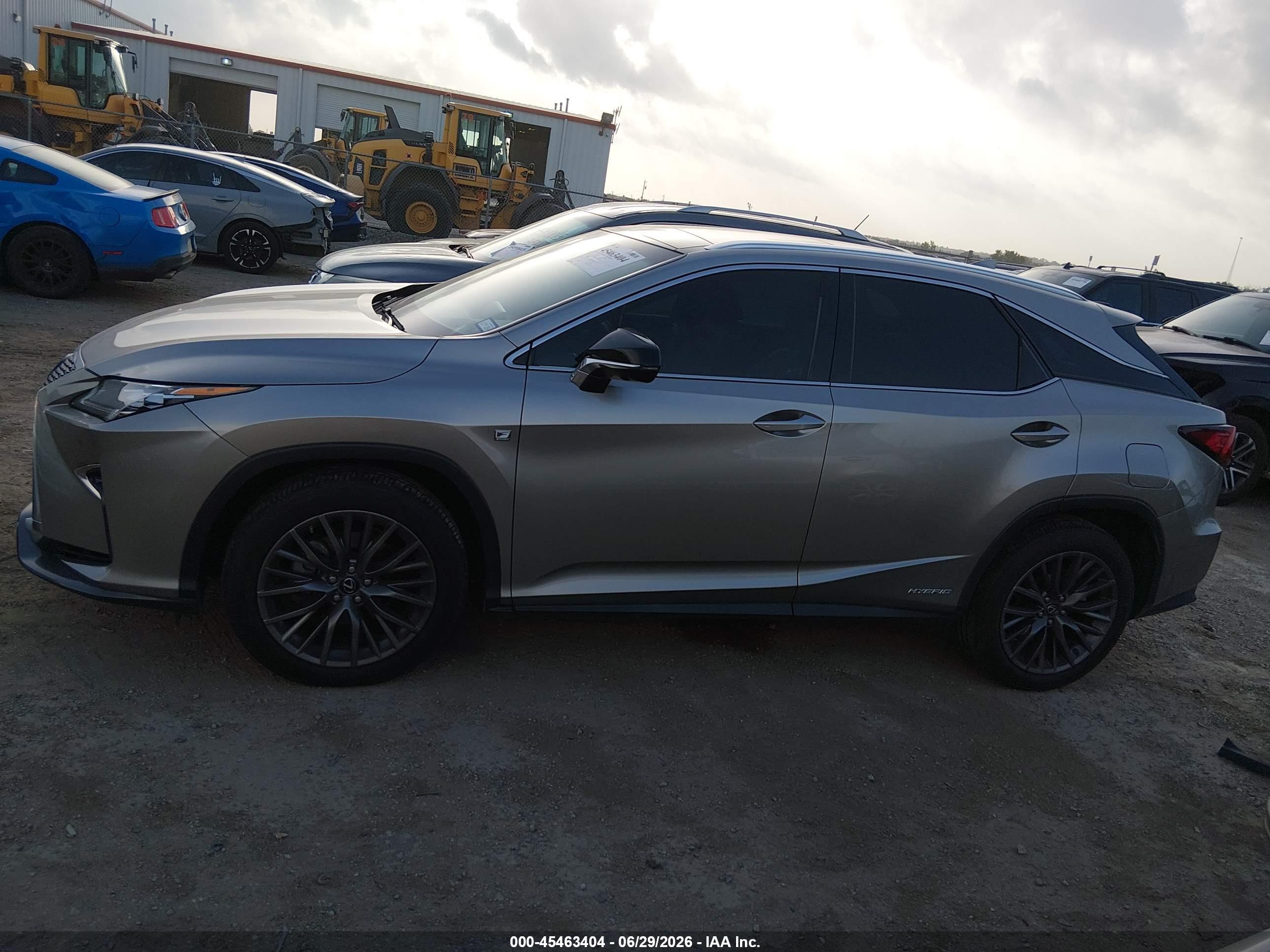 2019 LEXUS RX RX 450H F SPORT