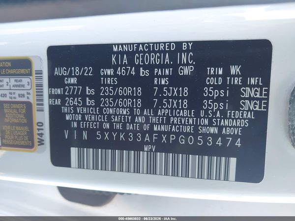 2023 KIA SPORTAGE EX