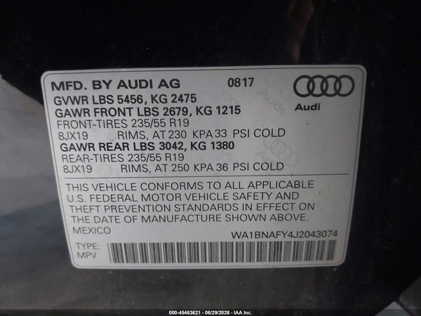 2018 AUDI Q5