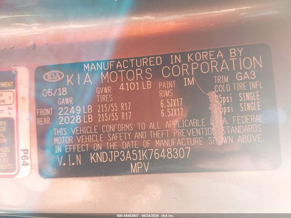 2019 KIA SOUL +