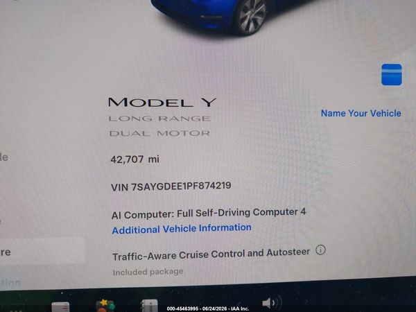 2023 TESLA MODEL Y