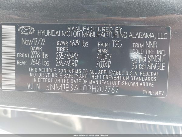 2023 HYUNDAI TUCSON SEL