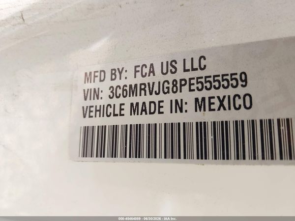 2023 RAM PROMASTER 3500