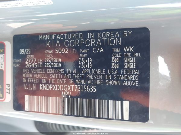 2026 KIA SPORTAGE HYBRID SX-PRESTIGE