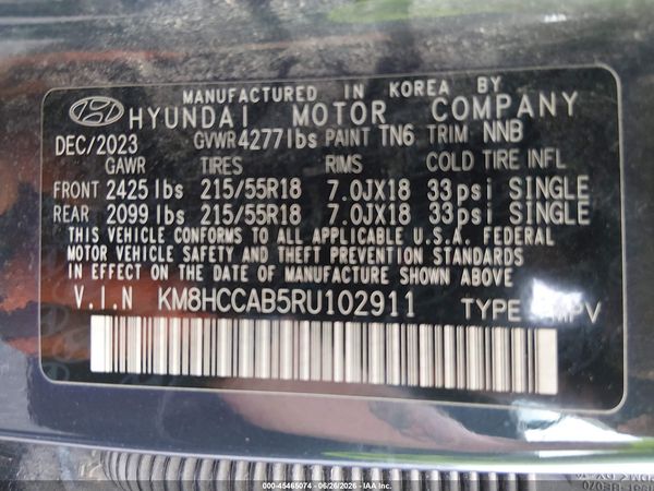 2024 HYUNDAI KONA SEL