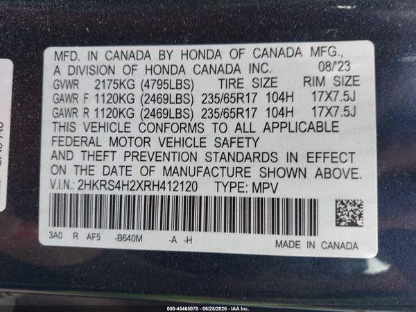 2024 HONDA CR-V LX AWD