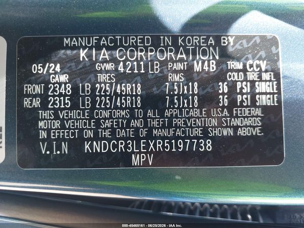 2024 KIA NIRO EX TOURING