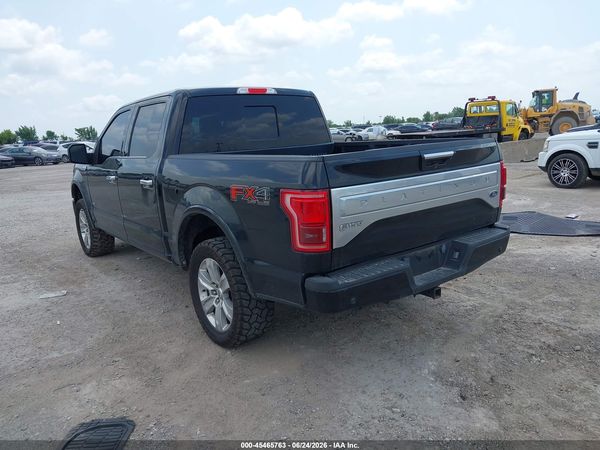 2017 FORD F-150 PLATINUM
