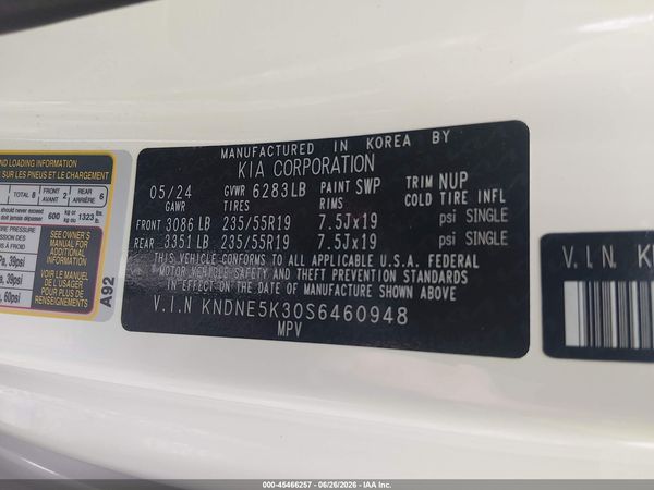 2025 KIA CARNIVAL MPV SX PRESTIGE