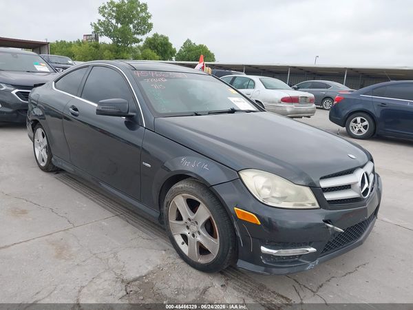 2012 MERCEDES-BENZ C 250 C250