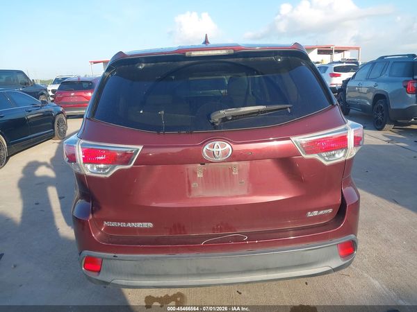 2016 TOYOTA HIGHLANDER LE PLUS V6