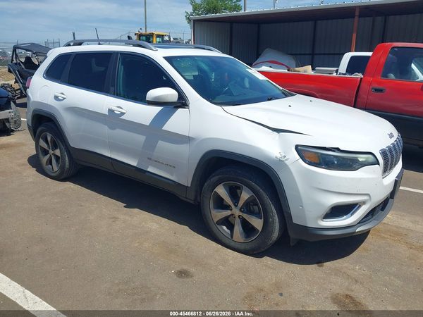 2019 JEEP CHEROKEE LIMITED 4X4