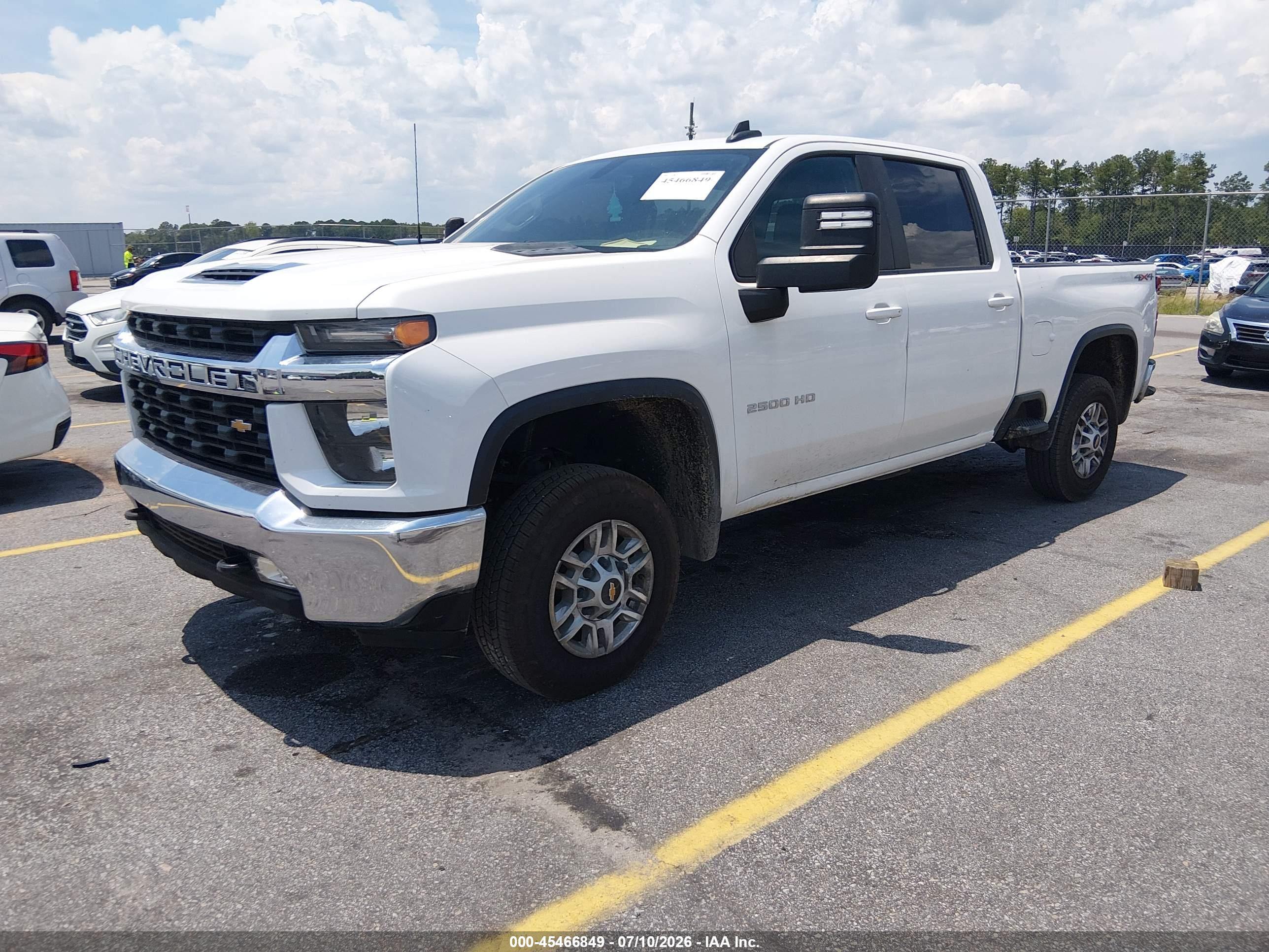 2022 CHEVROLET SILVERADO 2500HD 4WD  STANDARD BED LT — I2