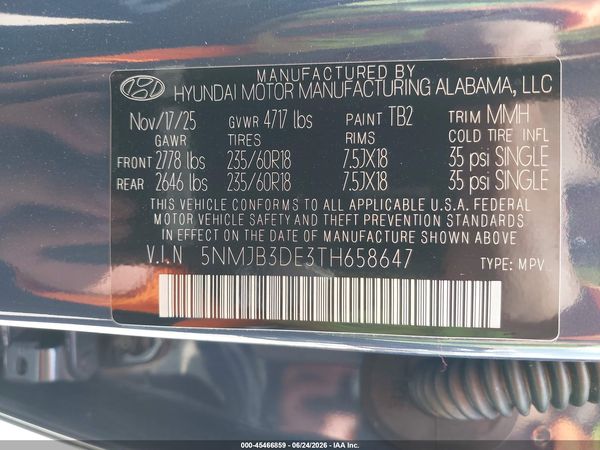 2026 HYUNDAI TUCSON SEL