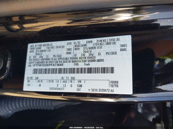2023 FORD F-150 XL