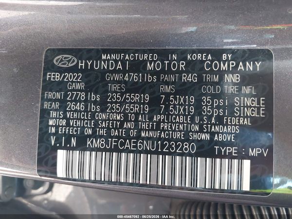2022 HYUNDAI TUCSON N LINE