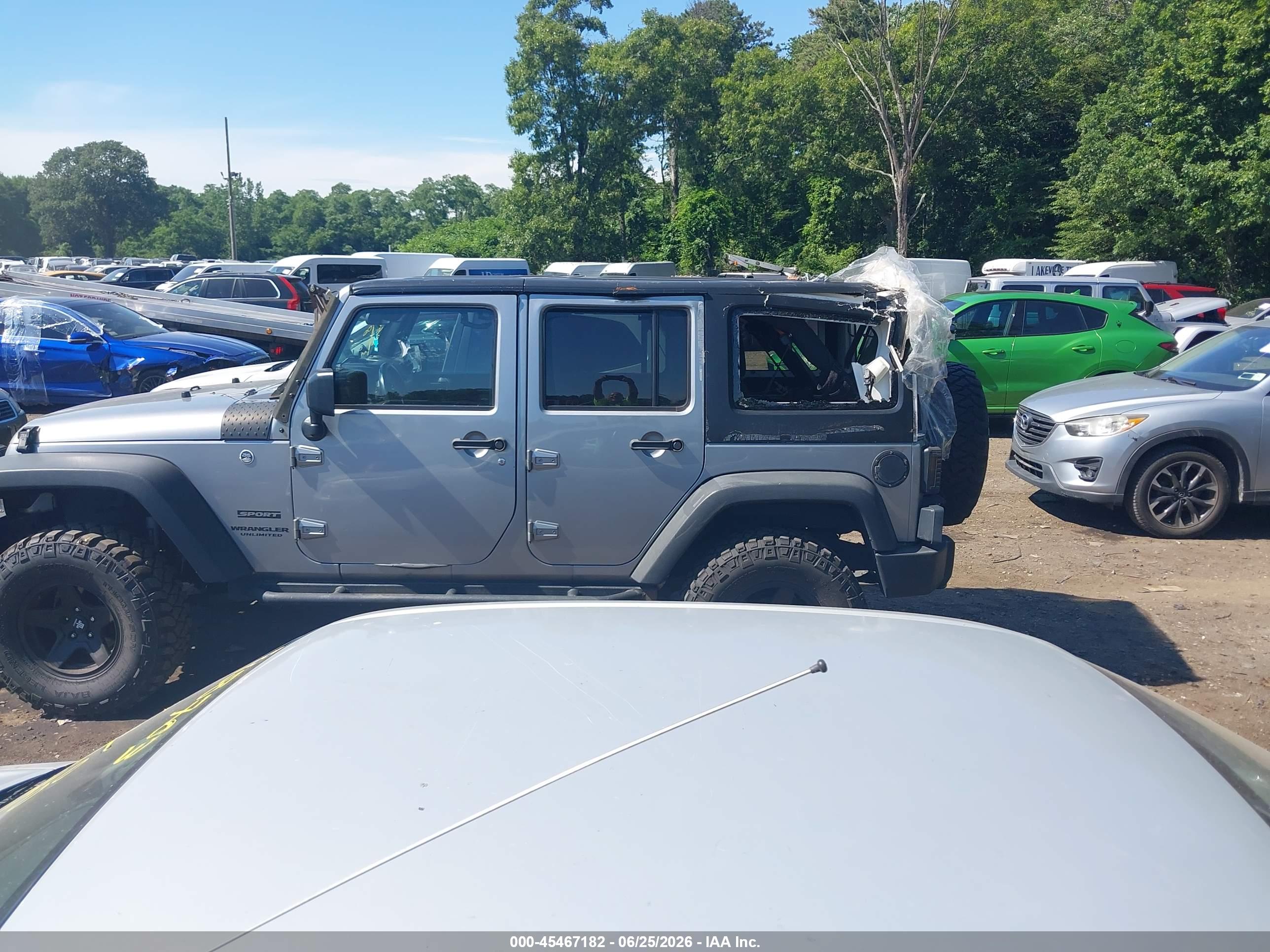 2017 JEEP WRANGLER UNLIMITED SPORT