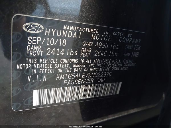 2019 GENESIS G70 3.3T ADVANCED
