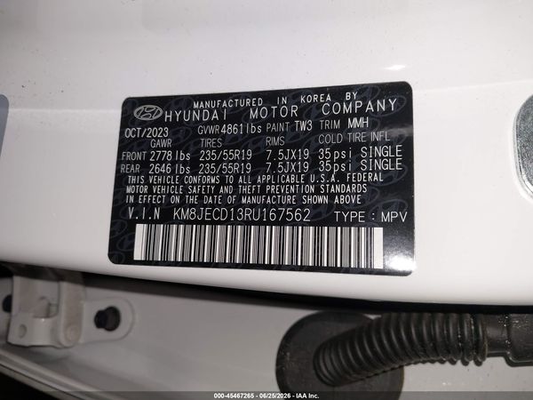 2024 HYUNDAI TUCSON HYBRID LIMITED