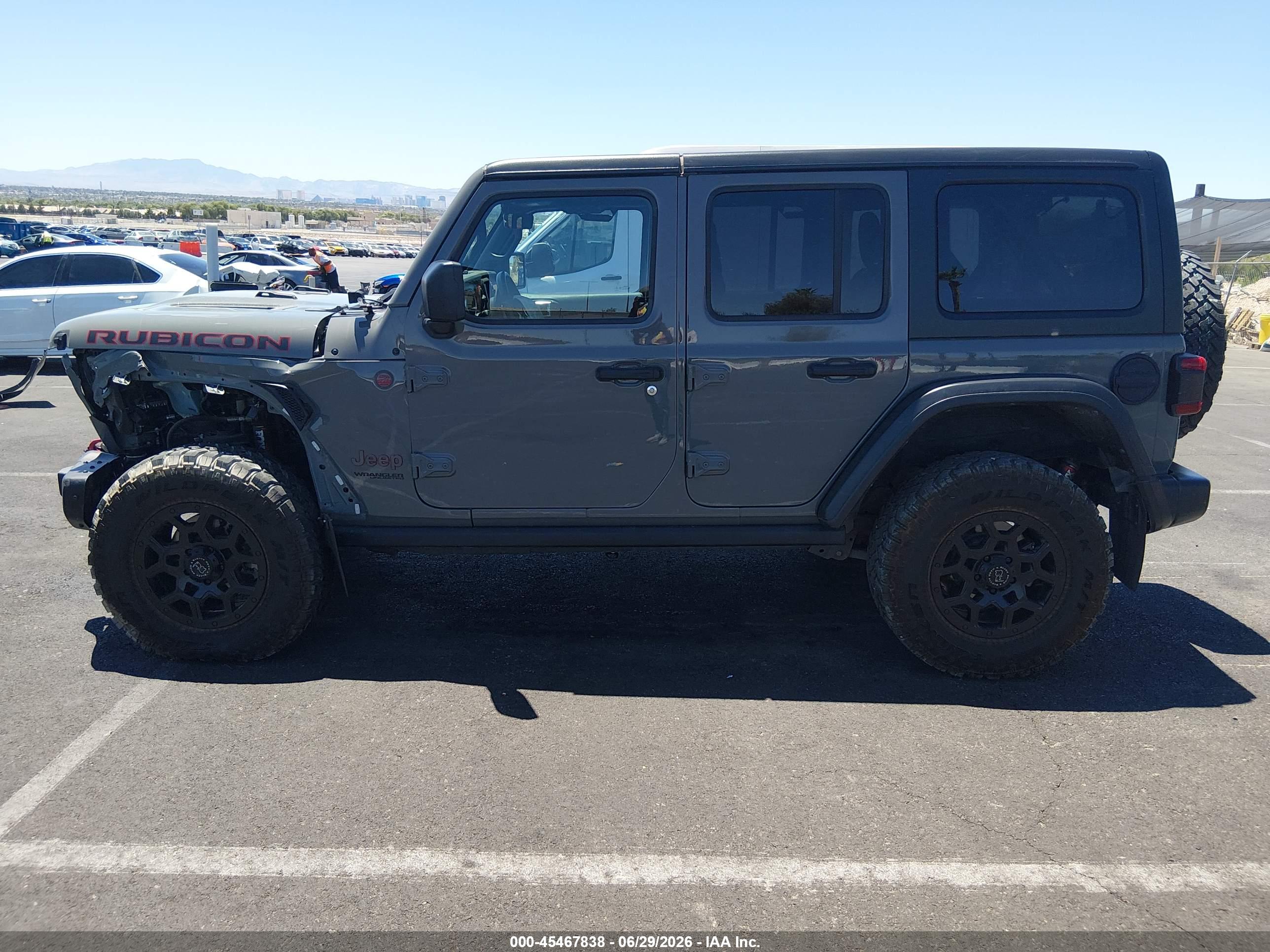 2021 JEEP WRANGLER UNLIMITED RUBICON 4X4