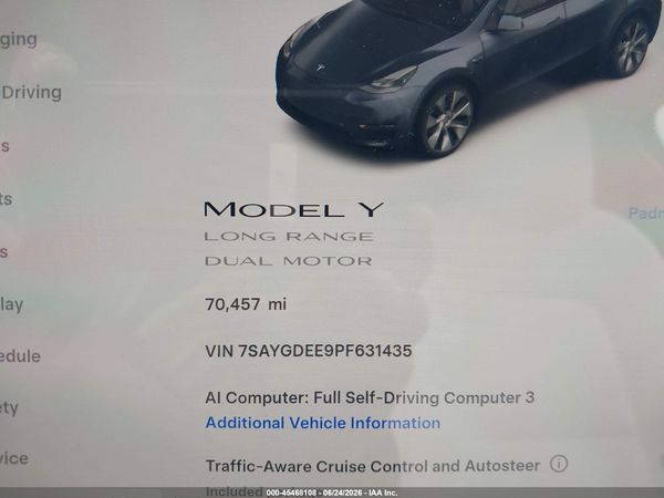 2023 TESLA MODEL Y