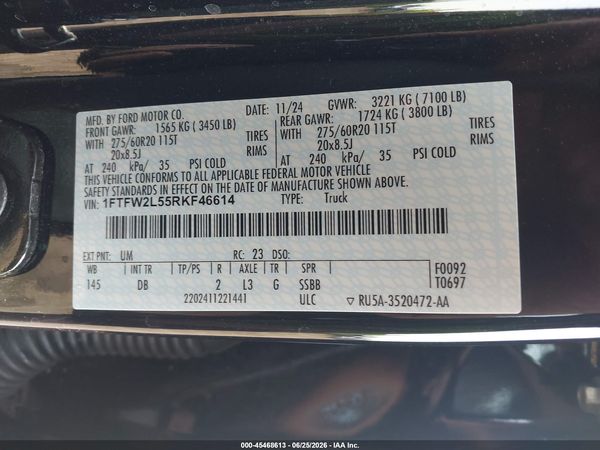 2024 FORD F-150 STX