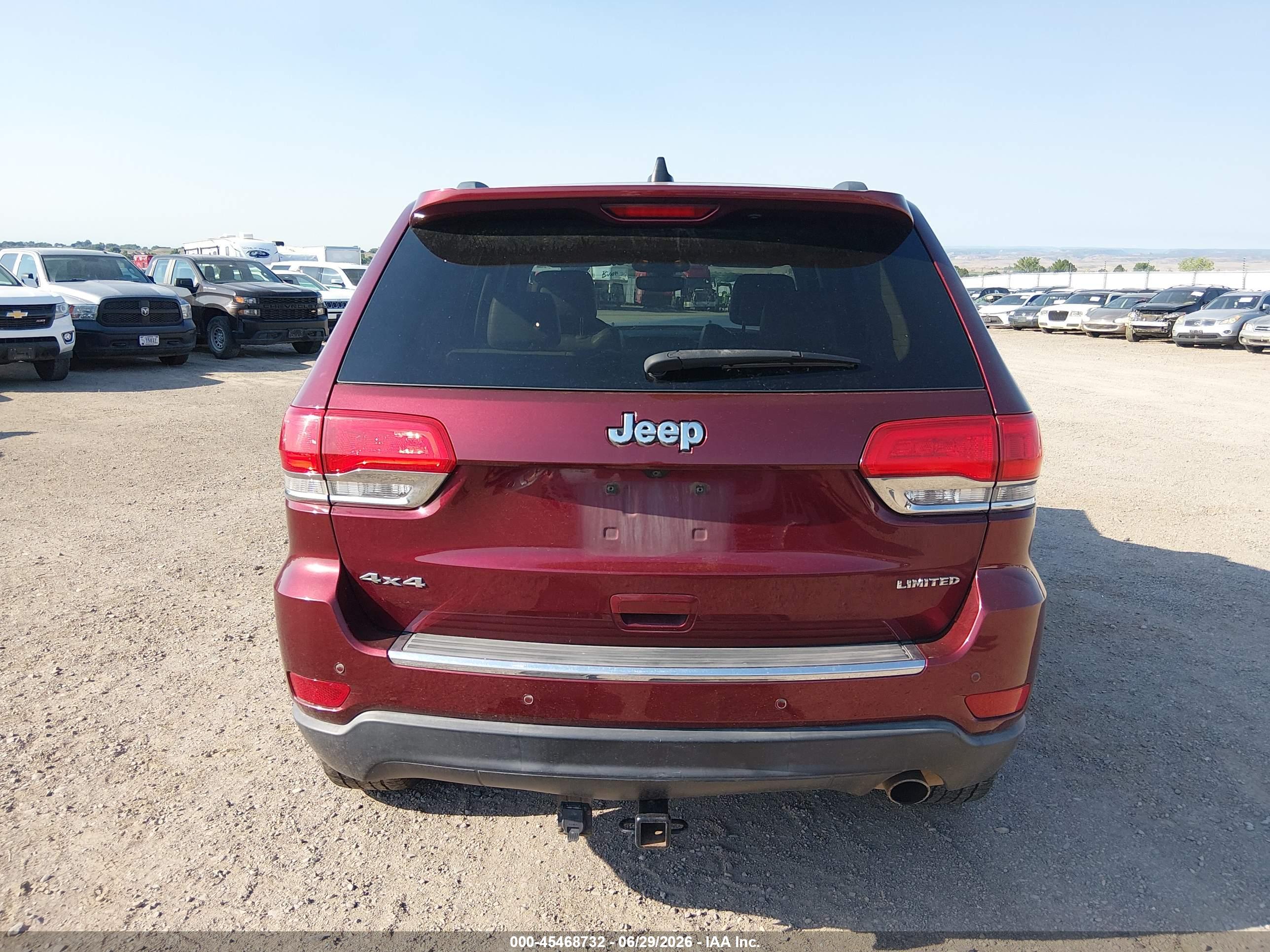 2017 JEEP GRAND CHEROKEE LIMITED