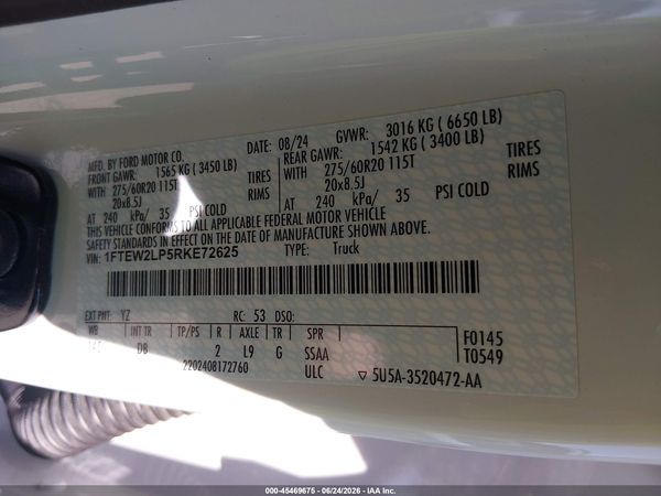 2024 FORD F-150 STX