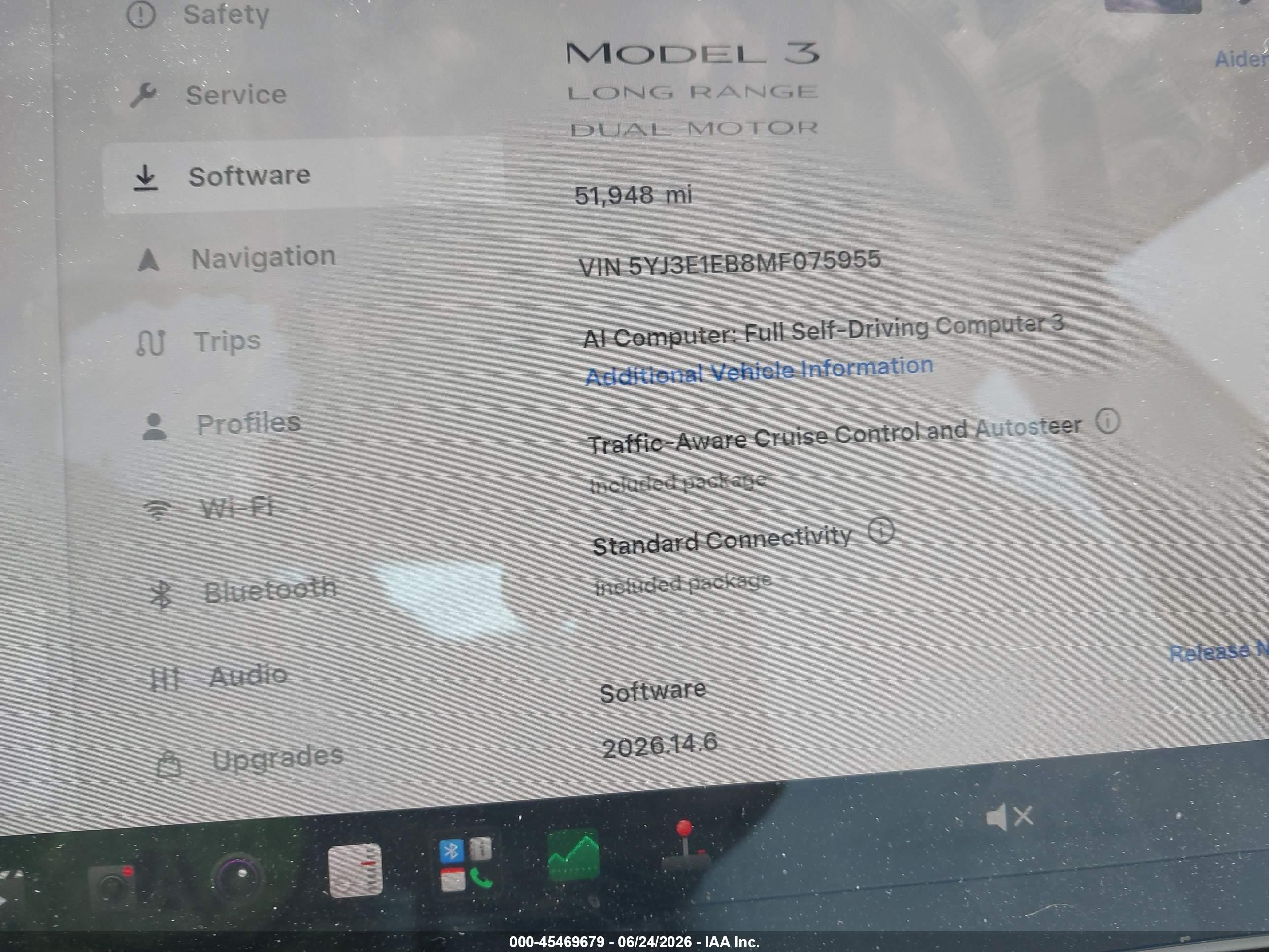 2021 TESLA MODEL 3