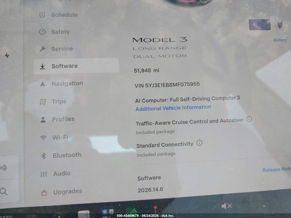2021 TESLA MODEL 3