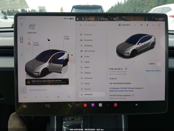 2026 TESLA MODEL Y