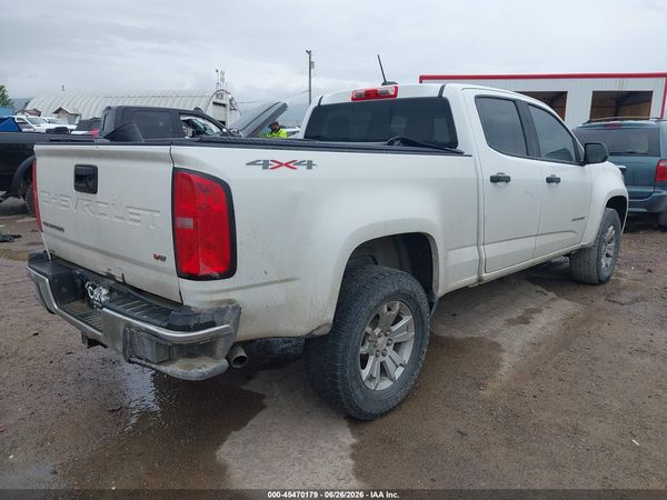 2021 CHEVROLET COLORADO 4WD  LONG BOX WT — I4
